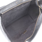 Celine Trapeze Medium Python Leather Handbag — view 7