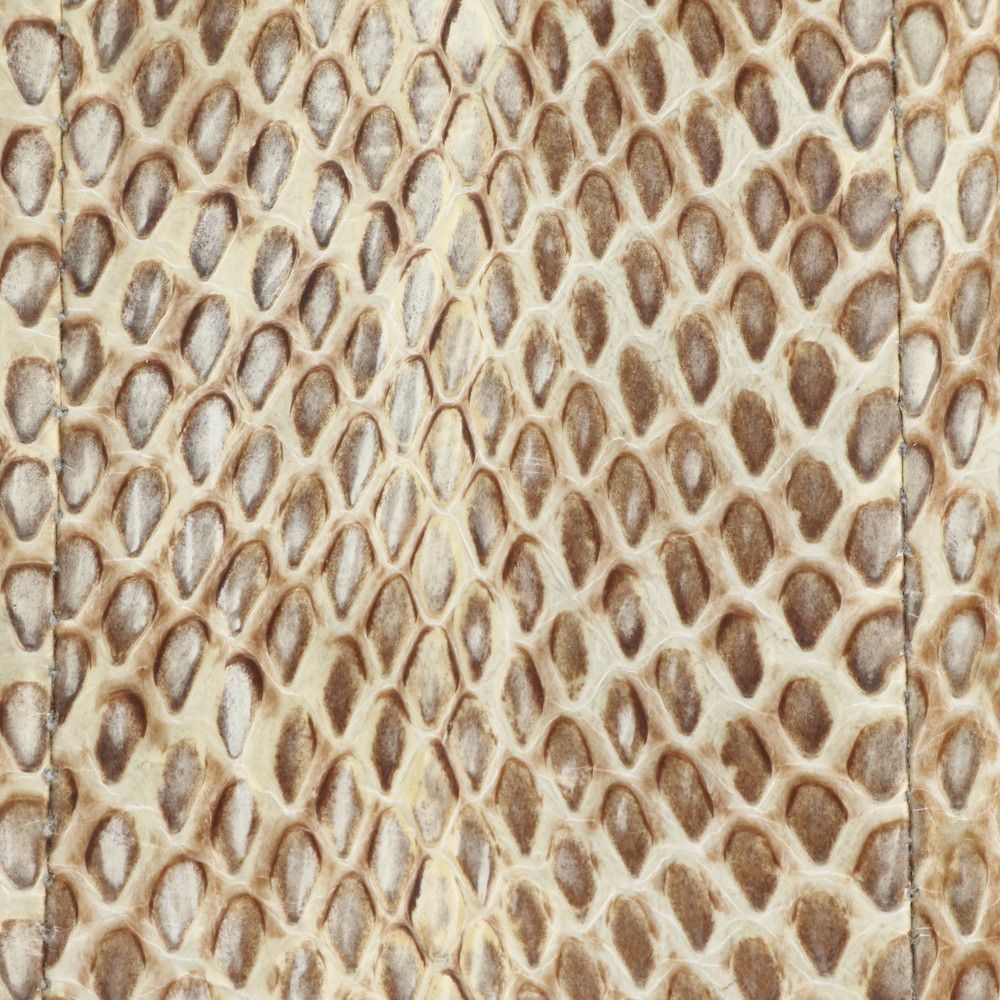Celine Trapeze Medium Python Leather Handbag — view 8