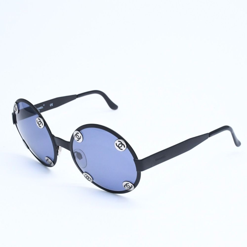 Chanel Sunglasses Eyewear Vintage CC Logo Black — view 2