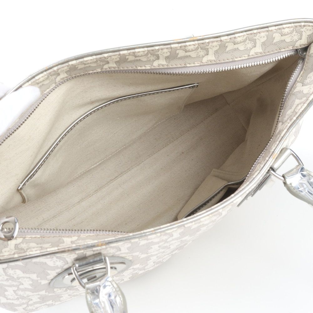 Celine Carriage Pattern Leather Tote Bag Shoulder — view 7