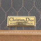 Dior Honeycomb Pattern Leather Shoulder Bag — view 8