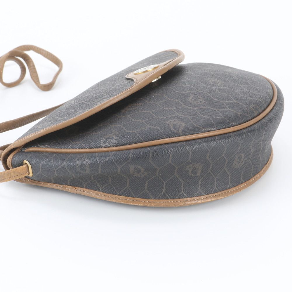 Dior Honeycomb Pattern Leather Shoulder Bag — view 5