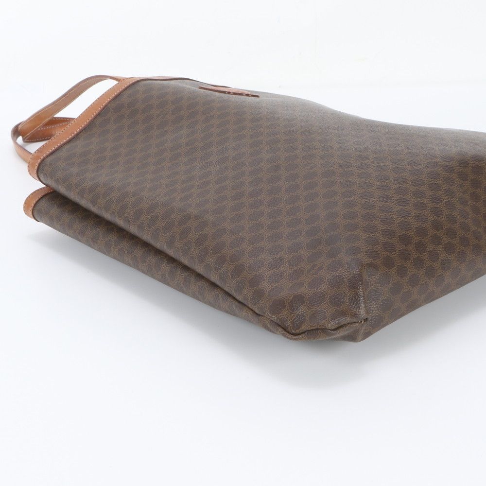Celine Macadam Leather Tote Bag Shoulder Business — view 5