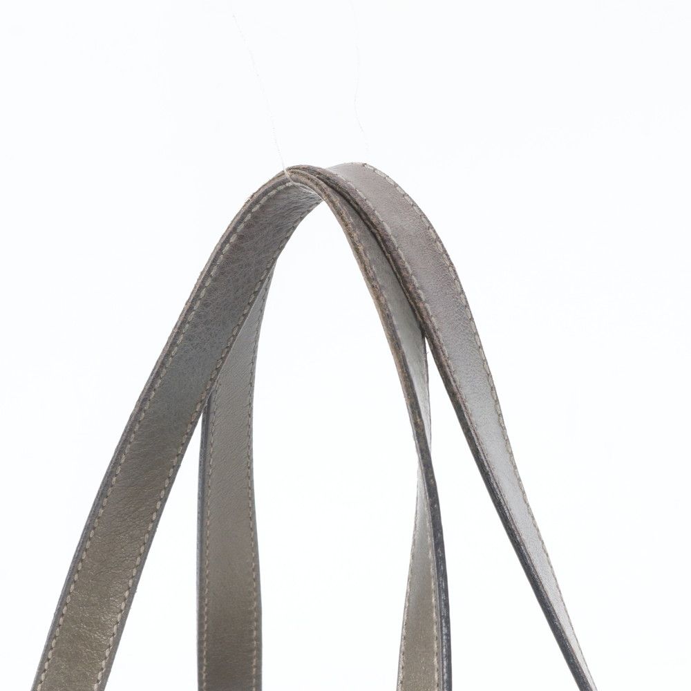 Gucci GG Supreme Leather Nylon Tote Bag Shoulder — view 2