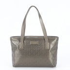 Gucci GG Supreme Leather Nylon Tote Bag Shoulder