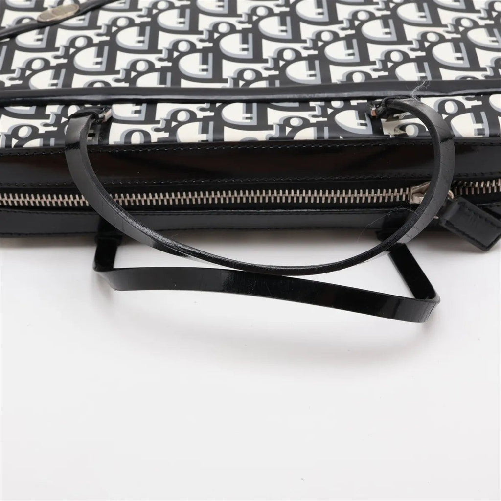 Dior Trotter Leather Handbag Tote Black Brands — view 5