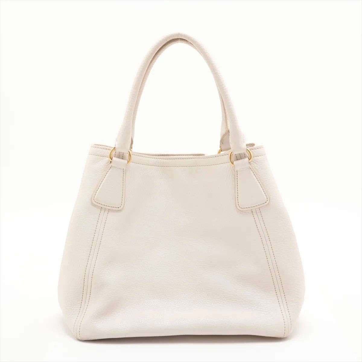Prada Vitello Daino Leather Shoulder Bag Hand — view 2