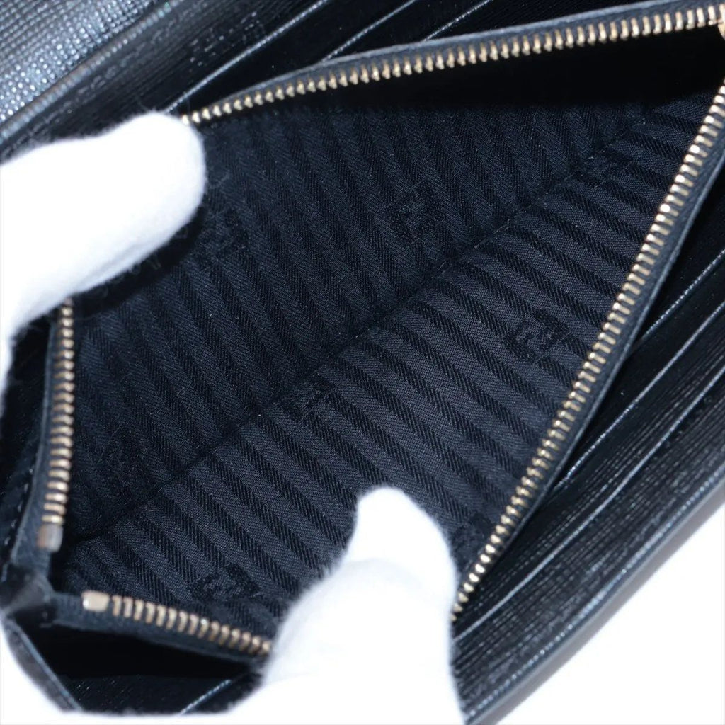 Fendi Toujours Leather Wallet Black — view 7