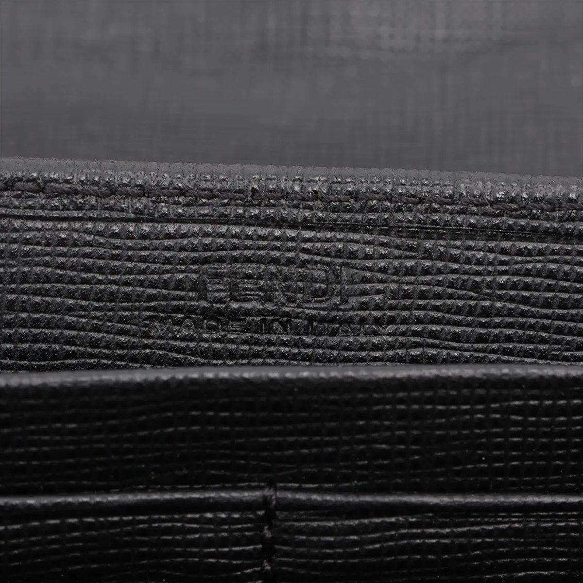 Fendi Toujours Leather Wallet Black — view 8