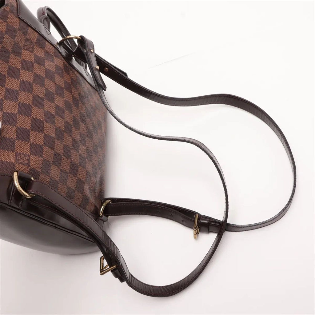 Louis Vuitton Damier Soho Leather Backpack — view 6