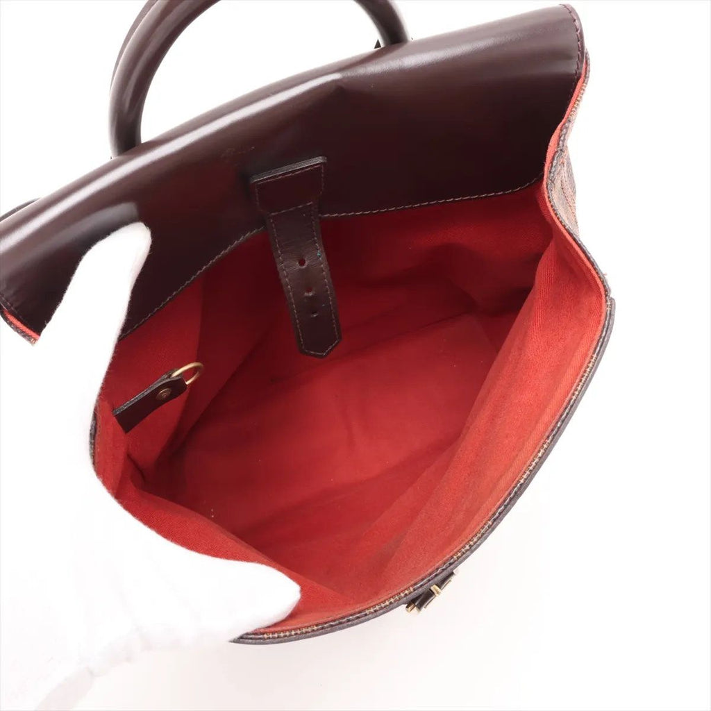 Louis Vuitton Damier Soho Leather Backpack — view 7