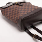 Louis Vuitton Damier Soho Leather Backpack — view 4