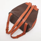 Celine Macadam Leather Backpack Shoulder Bag — view 5