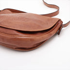 Loewe Leather Shoulder Bag Crossbody Brown — view 3