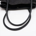 Gucci GG Canvas Leather Shoulder Bag Hand Tote Black — view 5