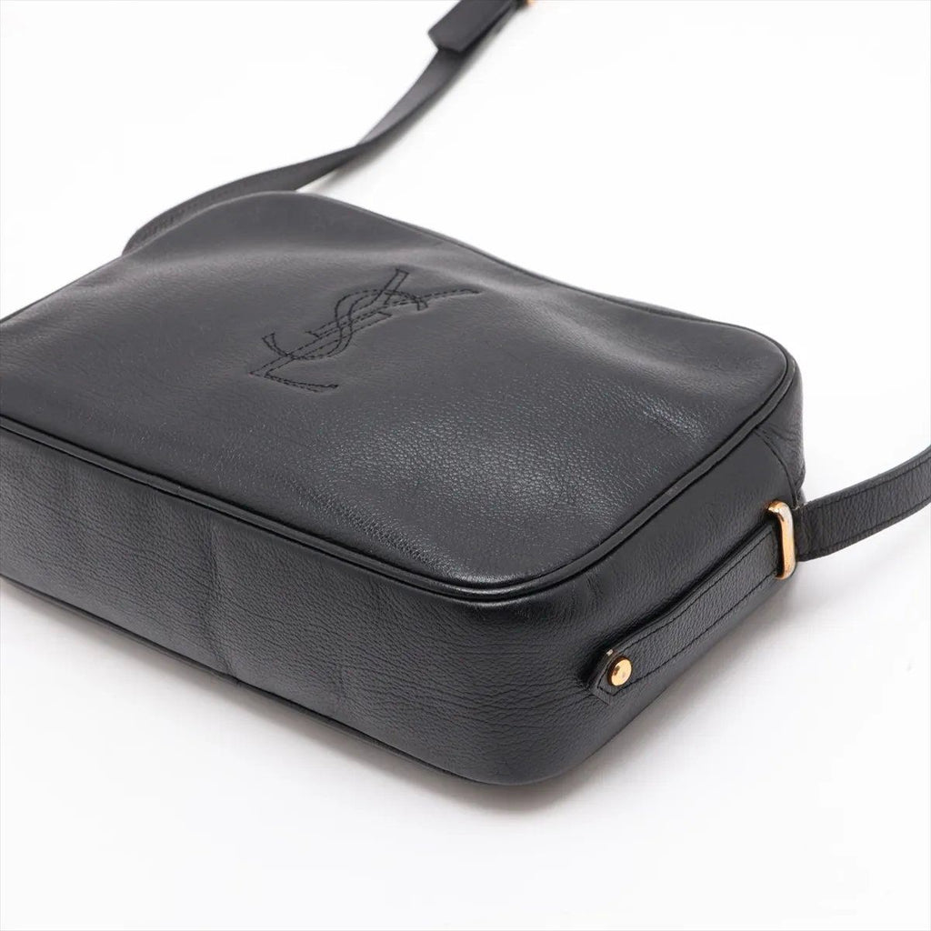 Saint Laurent YSL Leather Shoulder Bag Crossbody Black — view 3