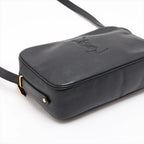 Saint Laurent YSL Leather Shoulder Bag Crossbody Black — view 4