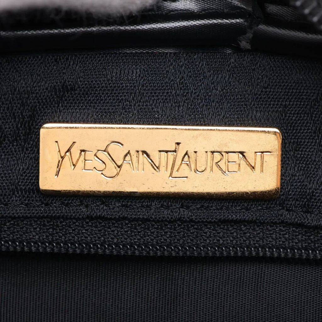 Saint Laurent YSL Leather Shoulder Bag Crossbody Black — view 8