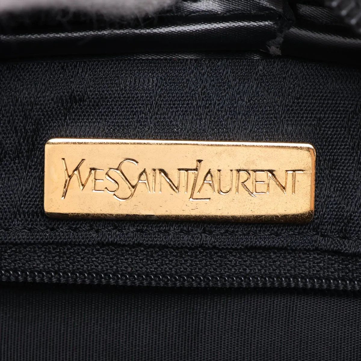 Saint Laurent YSL Leather Shoulder Bag Crossbody Black — view 8