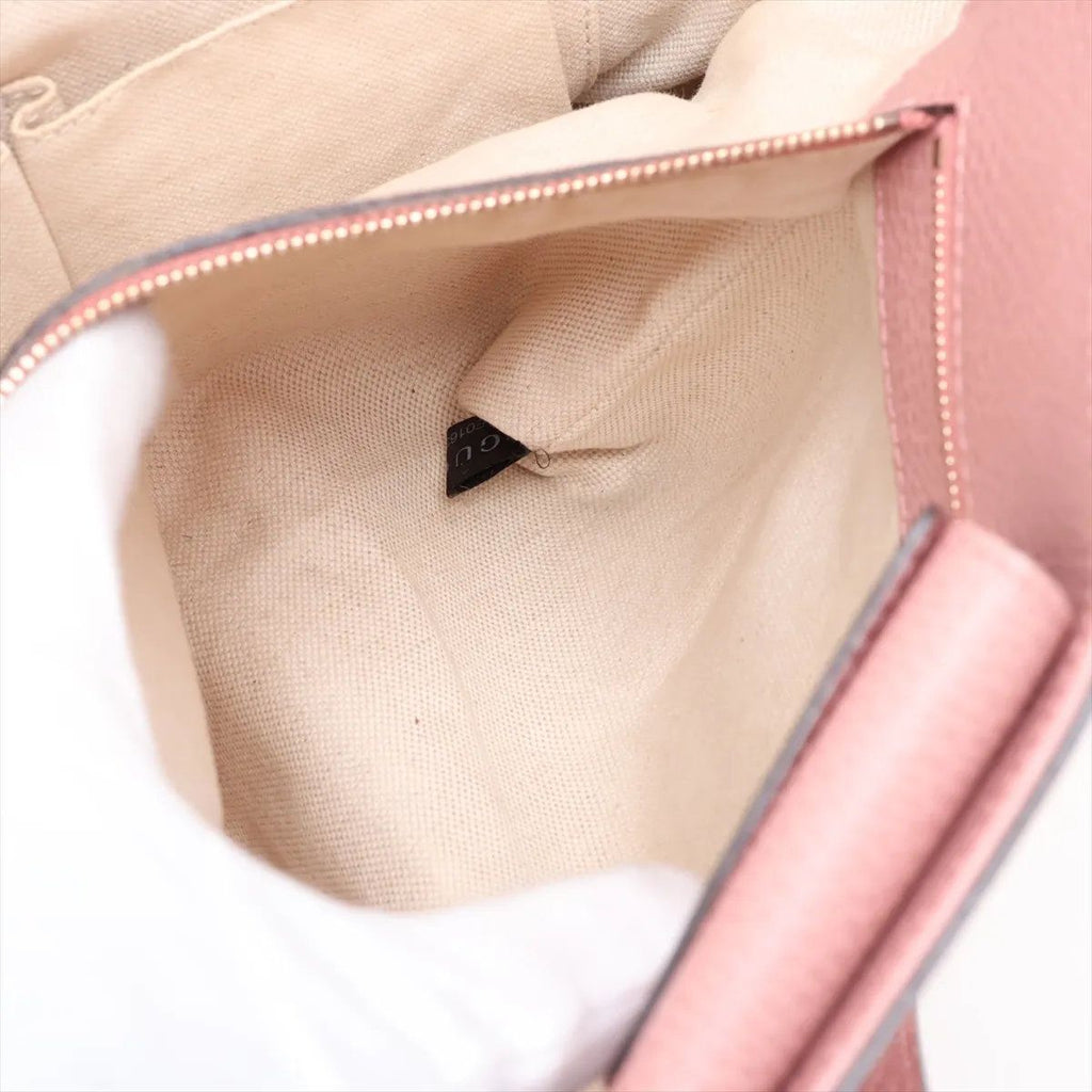 Gucci Swing Leather Tote Bag Shoulder — view 8
