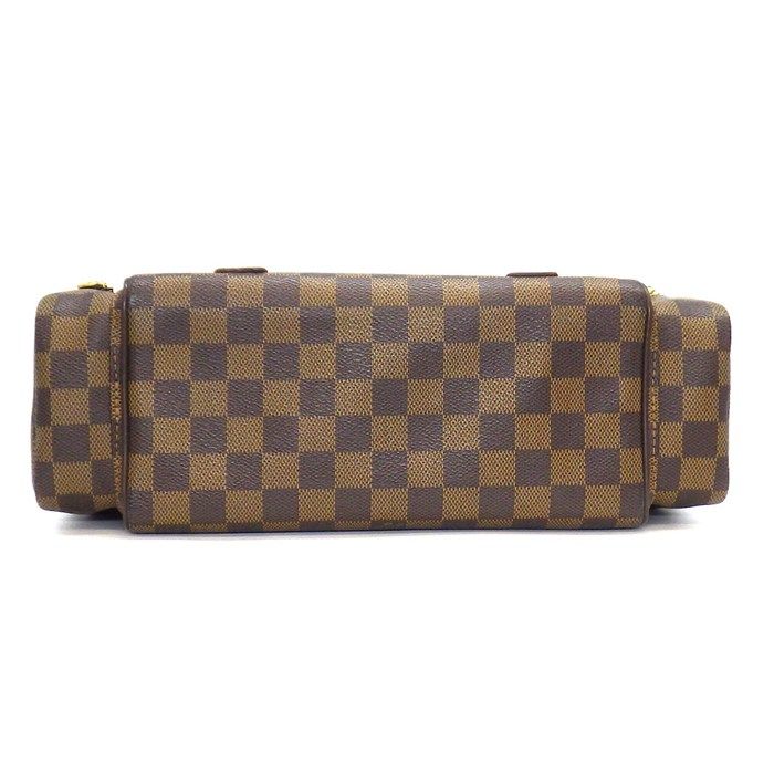 Louis Vuitton Shoulder Bag Reporter Melville Damier Ebene Canvas Gold — view 4