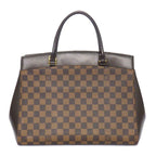 Louis Vuitton Handbag Rivoli MM Brown Damier Ebene Canvas Leather Gold — view 2