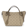 Louis Vuitton 2-Way Shoulder Bag 3way Hina PM Galet Mahina Leather Silver