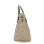Louis Vuitton 2-Way Shoulder Bag 3way Hina PM Galet Mahina Leather Silver — view 3