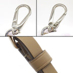 Louis Vuitton 2-Way Shoulder Bag 3way Hina PM Galet Mahina Leather Silver — view 8