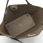 Louis Vuitton 2-Way Shoulder Bag 3way Hina PM Galet Mahina Leather Silver — view 5