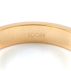 Gucci Ring Icon Interlocking G GG Logo 18k Pink Gold — view 3