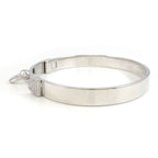 Hermes Bracelet Collier de Chien Pyramid Medor Studs Diamond Total 18k White — view 2