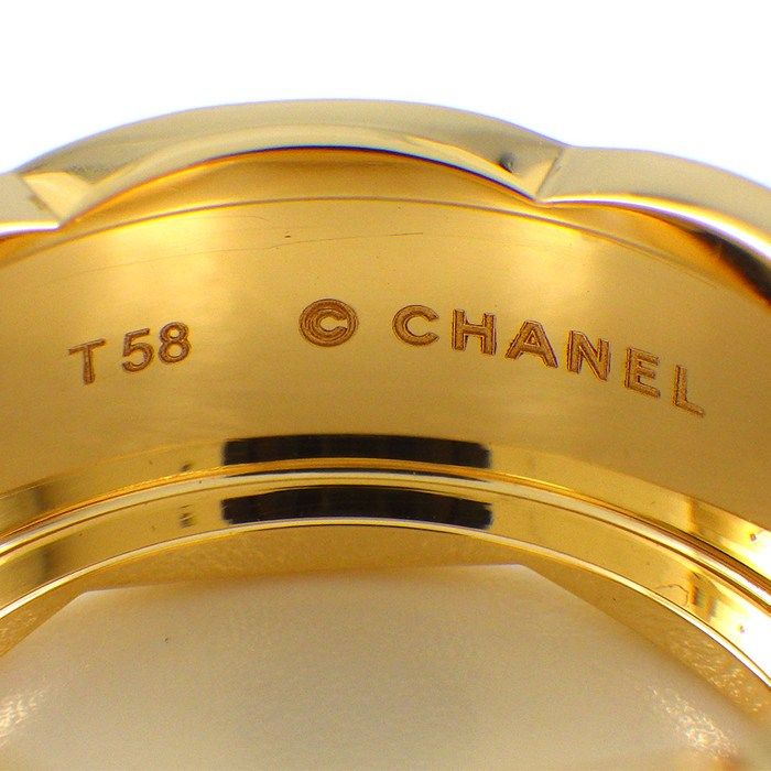 Chanel Ring Coco Crush Large Model 18K Yellow Gold — view 3