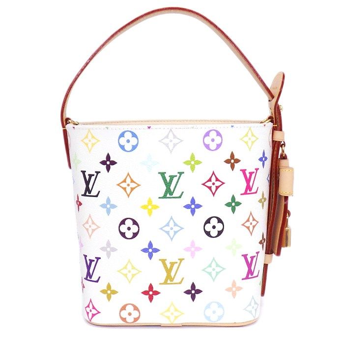 Louis Vuitton Handbag LV x Takashi Murakami All in BB Blanc Monogram Multicolor — view 2