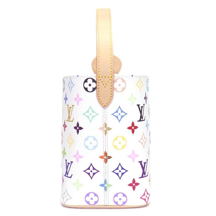 Louis Vuitton Handbag LV x Takashi Murakami All in BB Blanc Monogram Multicolor — view 3