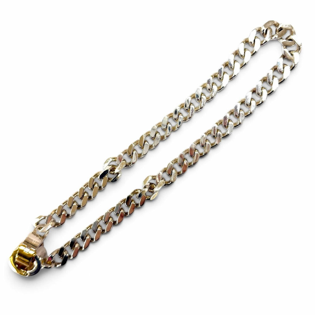 Bottega Veneta Chain Necklace Silver Gold — view 5