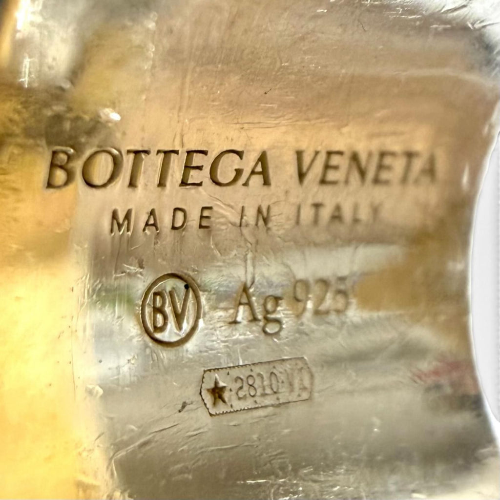 Bottega Veneta Chain Necklace Silver Gold — view 8