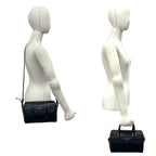 Saint Laurent Paris Baby Cabas Leather 2-Way Shoulder Bag Black — view 2