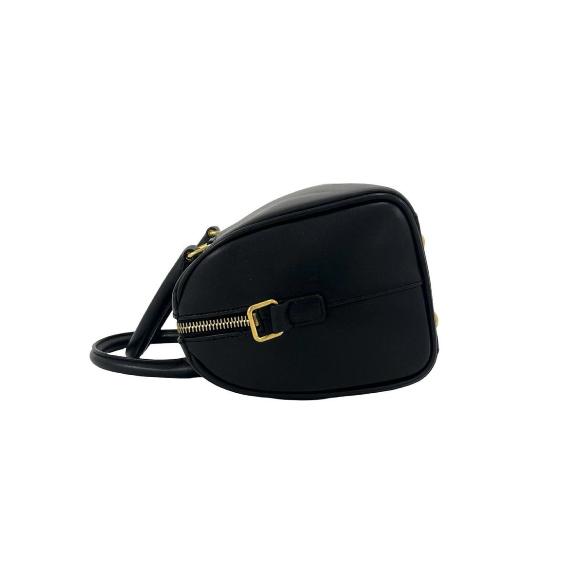 Saint Laurent Paris Baby Cabas Leather 2-Way Shoulder Bag Black — view 5