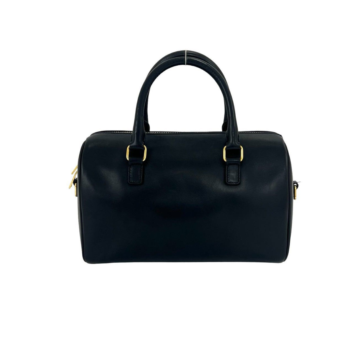 Saint Laurent Paris Baby Cabas Leather 2-Way Shoulder Bag Black — view 3