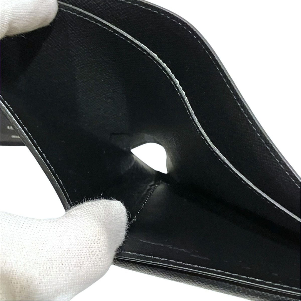 Louis Vuitton Portefeuille Marco MN Monogram Eclipse Bifold Wallet Canvas — view 7
