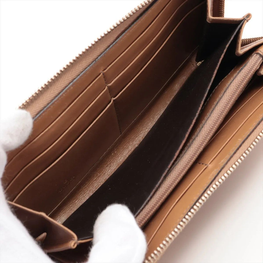 Gucci Bamboo Tassel Python Leather Wallet Zip Around — view 4