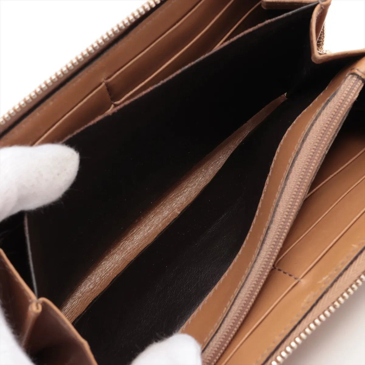 Gucci Bamboo Tassel Python Leather Wallet Zip Around — view 5