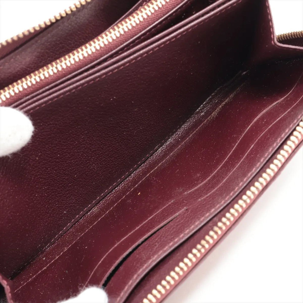 Louis Vuitton Zippy Wallet Ostrich Leather Zip Around — view 7