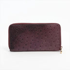 Louis Vuitton Zippy Wallet Ostrich Leather Zip Around — view 2