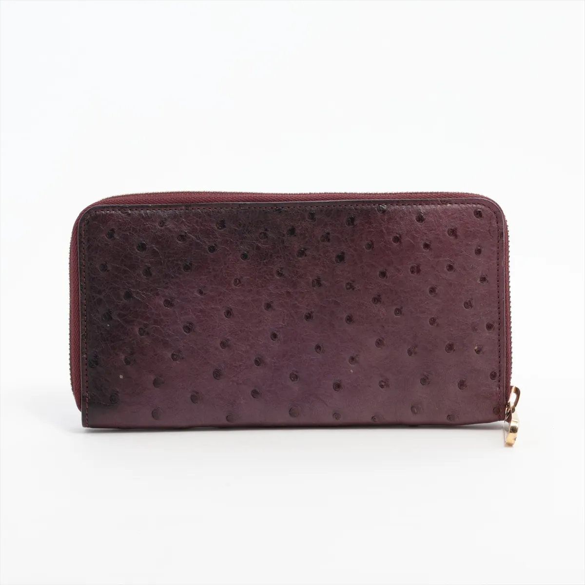 Louis Vuitton Zippy Wallet Ostrich Leather Zip Around — view 2