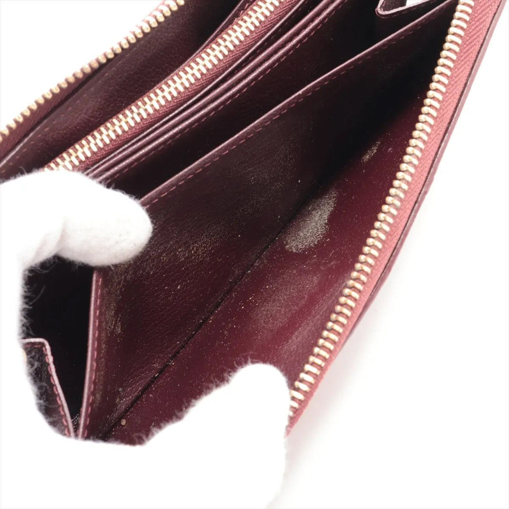 Louis Vuitton Zippy Wallet Ostrich Leather Zip Around — view 8