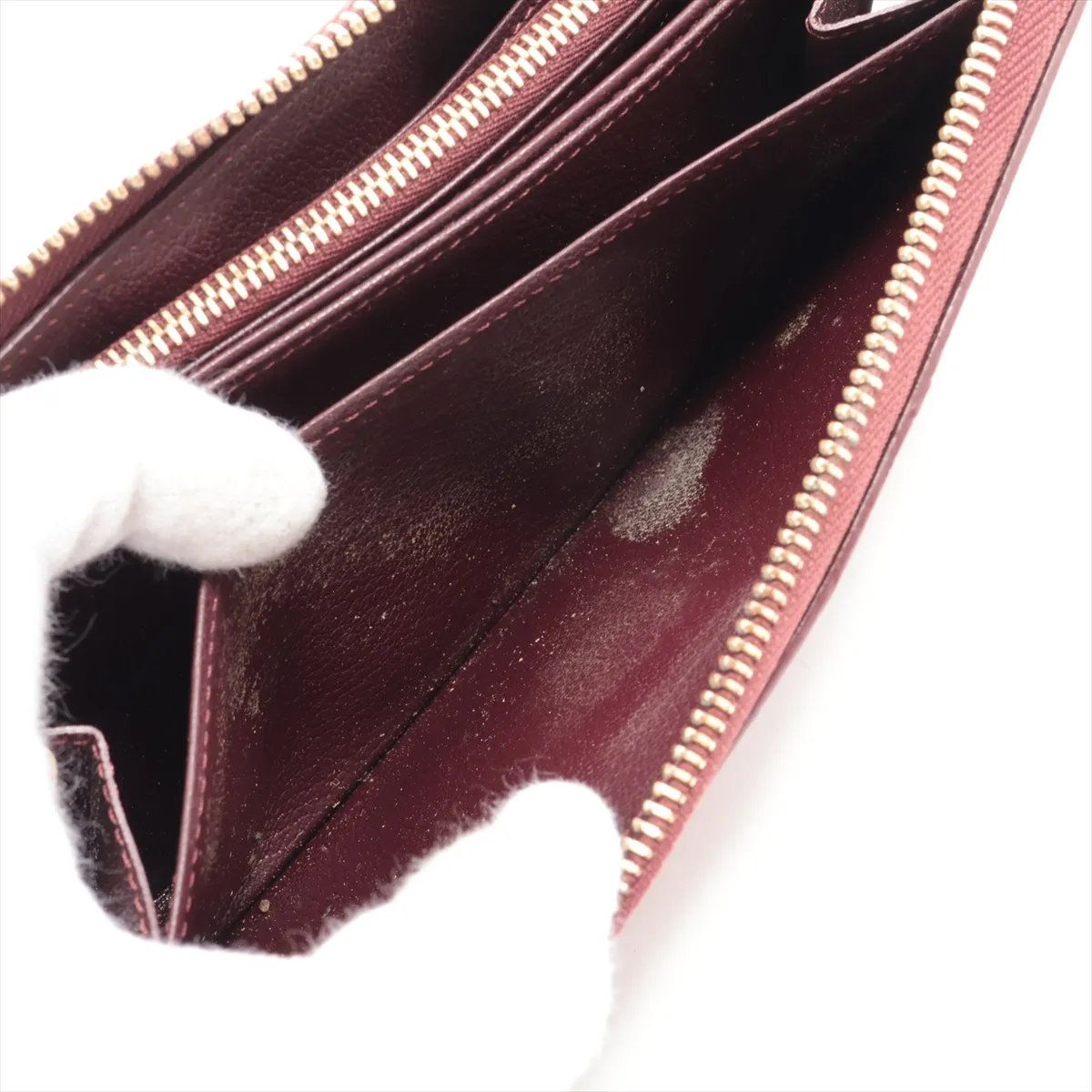 Louis Vuitton Zippy Wallet Ostrich Leather Zip Around — view 8