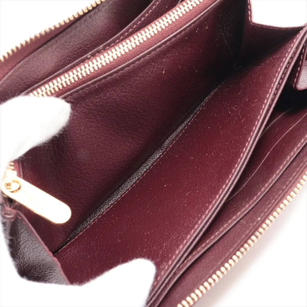 Louis Vuitton Zippy Wallet Ostrich Leather Zip Around — view 6