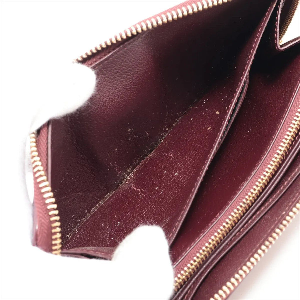 Louis Vuitton Zippy Wallet Ostrich Leather Zip Around — view 4